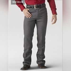 💥SALE! WRANGLER Wrancher Dress Jeans, Heather Gray 32 x 30